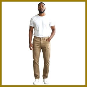 The Perfect Jeans • NYC Slim Fit Jeans/Khakis. Tobacco. 34/30. NWT